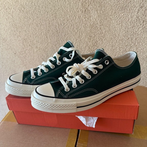 Size 9 Men, 11.5 Wmn Converse Chuck 70 Ox Low Top Midnight Clover/Egret 168513c - Picture 1 of 10